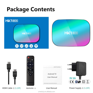 Nuevo Android TV Box HK1 Rbox Max 8k HD Smart TV Box <span class=keywords><strong>HK1BOX</strong></span> IPTV BOX con Android 9.0 S905x3, 4GB de RAM y 32GB, 64GB o 128GB de ROM (2026) - Product Image 5