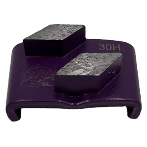 12mm Độ dày 2 đoạn Grit 30 Cứng Trái phiếu kim cương Mài tấm cho EZ HTC Máy bê tông kim loại Pad mài mòn Mài công cụ - Product Image 1