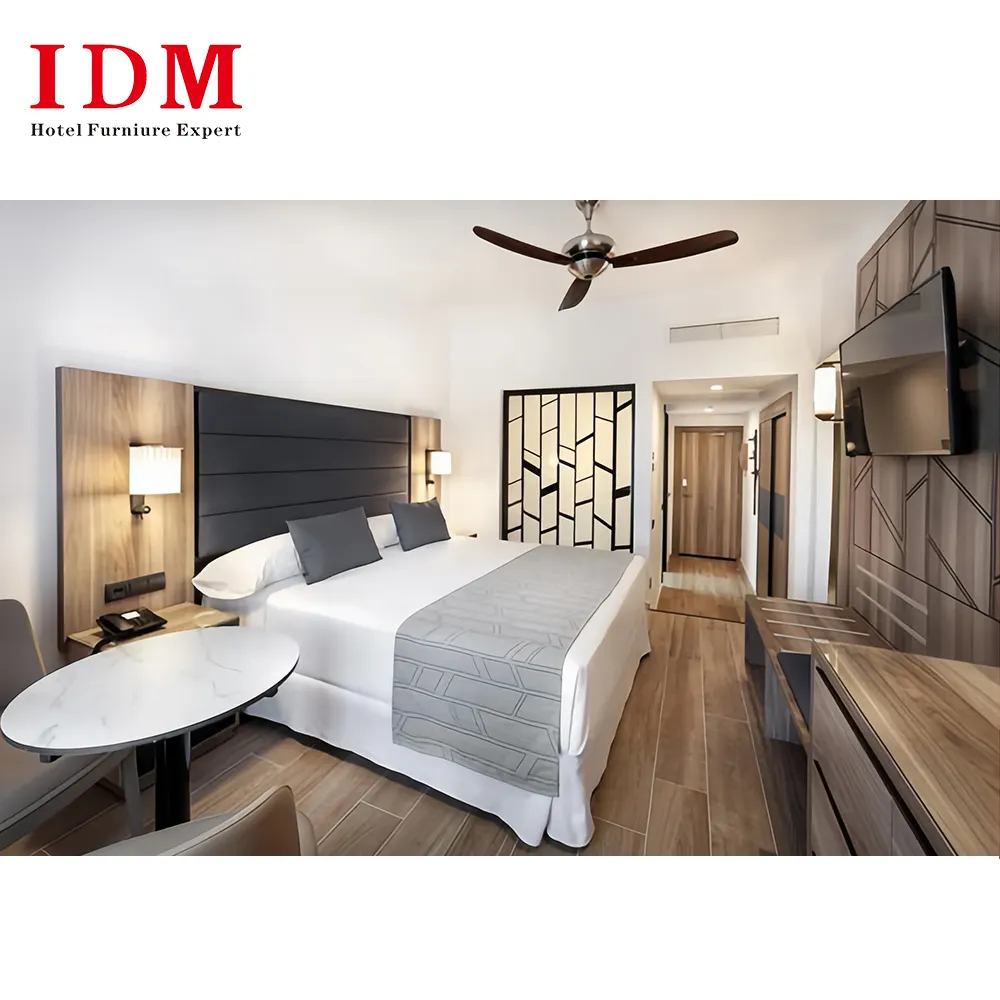 IDM-233 Foshan Hotel Furniture Double-bed Room Furniture/ Quality 5 Star Hotel Furniture