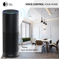 Interruttore Intelligente WiFi LEDEAST DS-121JL-2 Standard USA a 2 Vie con Design a Relè, Controllo tramite App Tuya