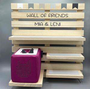 Chambre d'<span class=keywords><strong>enfant</strong></span> personnalisée <span class=keywords><strong>murale</strong></span> en bois de Paulownia solide flottant Toniebox jouet pour enfants <span class=keywords><strong>étagère</strong></span> royale - Product Image 4
