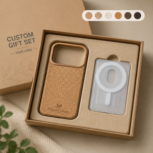Étui de téléphone en bois personnalisé avec logo en relief, impression personnalisée, design moderne, cadeau promotionnel - Product Image 5