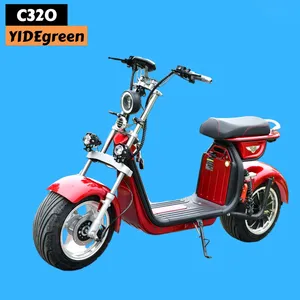 2023 Citycoco Scooter elettrico Golf Scooter Bag Holder 1200W E Bike con casco moto 2 - 19 pezzi magazzino ue