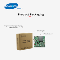 Carte mère industrielle durable personnalisable Mini-PCIE SIM M.2 SATA3.0 DDR3L J3455 haute performance