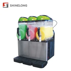 Nhà Bếp Đơn Đôi Ba Người Đứng Đầu Nhà Hàng Trà Cửa Hàng Sử Dụng Thương Mại Ice Slush Machine