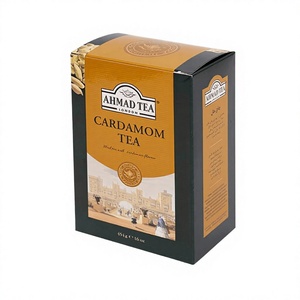 Customizable High Quality Gold Foil Recyclable British Afternoon Tea Food Grade Packaging Box Art <b>Paper</b> <b>Glossy</b> Matt Lamination - Product Image 2