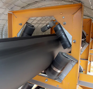 कोयला, बंदरगाह, अनाज और अन्य उद्योगों में पूरी तरह से संलग्न के लिए उच्च शक्ति पाइप कन्वेयर बेल्ट - Product Image 6