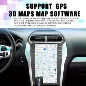 Radio para Auto de 14.4 Pulgadas para Ford Explorer 2012-2018, Navegador GPS Automotriz, 4G WIFI, Qualcomm, Compatible con Perilla Original del Auto, 1 Año de Garantía - Product Image 3
