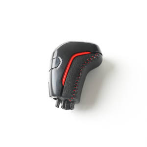 Pommeau de levier de vitesse en cuir pour voiture, transmission automatique, conception ergonomique Toyota - Product Image 1