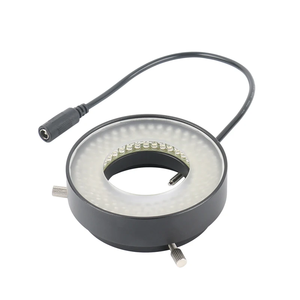 조정 가능한 알루미늄 합금 152pcs LED 링 빛 현미경 조명 램프 6500K 비디오 디지털 및 스테레오 현미경 - Product Image 5