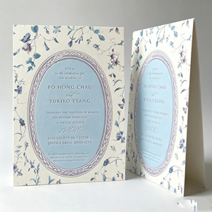 Inviti di Nozze e Biglietti d'Auguri Personalizzati Ecologici in Carta di Cotone con Stampa Digitale su Carta Kraft e Carta Artistica di Lusso - Product Image 1