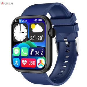 Qx7 Vòng đeo tay thông minh cho thương mại nước ngoài mới 1.85 cho cuộc gọi <span class=keywords><strong>Bluetooth</strong></span> một-key kết nối trực tiếp thể thao đồng hồ đúng máu IP68 vuông - Product Image 5