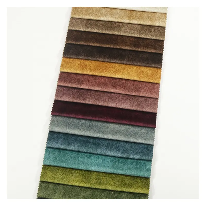 Super Soft 100% Polyester Home Textile Velvet Sofa Fabric For Furniture Upholstery Car