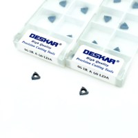 DESKAR 06IRA55/1.5ISO 08IR0.5ISO/A60 LDA Plaquettes de tournage à filetage interne en carbure pour machines-outils CNC