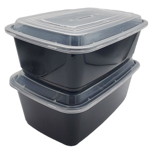 <span class=keywords><strong>Lesui</strong></span> jetable 2000ml Vente en gros Boîte à lunch écologique à emporter pour micro-ondes Contenants alimentaires - Product Image 1