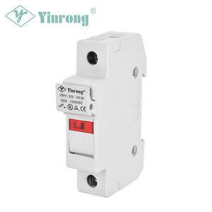 Yinrong <span class=keywords><strong>30A</strong></span> Pv Base fusibile DC 1000V 1500v 2a 4a 6a 10a 12a 14a 16a 20a 22a 24a 26a fusibile solare - Product Image 5