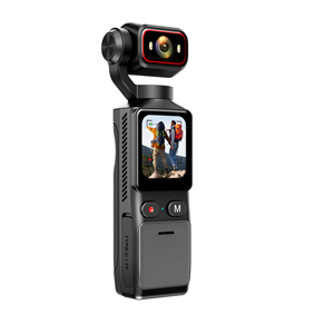 Videocamera Tascabile L19 4K per Vlog con Lente Rotante a 180 Gradi, Grandangolo, Visione Notturna, Anti-Shake, Batteria 2000mAh, Action <span class=keywords><strong>Cam</strong></span> Portatile - Product Image 1