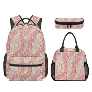 <span class=keywords><strong>Sac</strong></span> à <span class=keywords><strong>dos</strong></span> scolaire 3-en-1 avec <span class=keywords><strong>sac</strong></span> à lunch et trousse à crayons, imprimé hawaïen, design tendance, écologique, recyclable, grande capacité pour enfants - Product Image 6