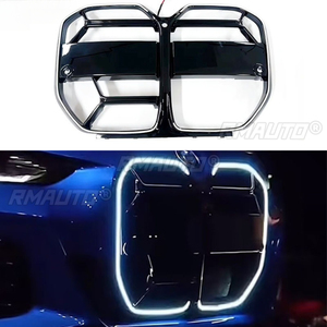 Kit carrosserie pour BMW Série 4 i4 G22 G26 2021-2025, grilles de pare-chocs LED, bandes décoratives, grille de pare-chocs avant, pièces extérieures - Product Image 2