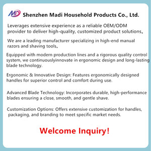 Factory <strong>Sale</strong> Stainless Steel Adjustable <strong>Double</strong> <strong>Edge</strong> Face Shaving Blades Men's Safety Shave <strong>Razors</strong> - Product Image 5