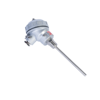 Transmisor de Temperatura RTD de Alta Temperatura, Elemento Resistente a la Corrosión, RTD Industrial de Alta Resistencia, Acero Inoxidable IP65