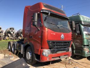 Camion tracteur d'occasion Sinotruk Howo NX 6x4, cabine à toit plat, conduite à gauche, diesel Euro 2, 351-450 CV, 31-40 tonnes, moteur Weichai robuste - Product Image 1