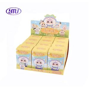 2025 nuevo auténtico 12 unids/caja <span class=keywords><strong>Samuel</strong></span> el zodiaco chino serie vinilo muñecos de peluche caja ciega encantadores llaveros lindo conejo colgante - Product Image 1