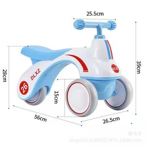 Sydao Children's Tricycle 740 With Music Light Up Wheels For 2-6 Years Old Kids Plastic Pedal Toy Car - Product Image 2