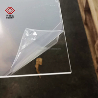 Feuille acrylique coulée transparente résistante aux intempéries COMAY pour signalétique extérieure et applications décoratives