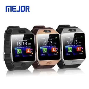 4G SIM Card phone watches USB wrist band 3G rubber wearable bracelet APP Control DZ09 Kids smart watch