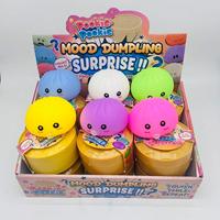 Juguete Sensorial Interactivo Pop Bubble con Forma de Bollo al Vapor, Juguete Antiestrés Kawaii con Burbujas para Aliviar el Estrés