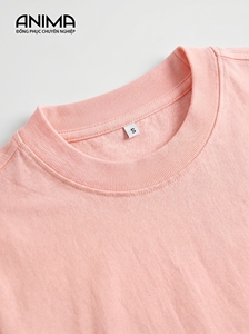 Camiseta ANIMA de Verano para Hombre, Talla Grande, 100% Algodón Peinado, 230g, Color Sólido, con Logo Personalizado, Hombros Caídos - Product Image 2
