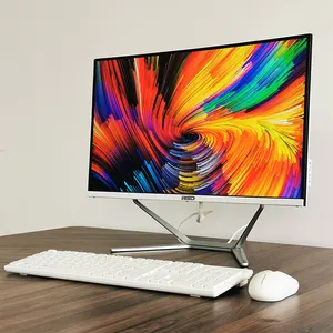 Çekirdek I3 Pc hepsi bir arada yüksek kaliteli OEM Ordinateur bürosu çekirdek I3 I5 I7 AIO PC 27 inç bir bilgisayar ofis için