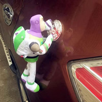 Figurines de dessins animés Toy Story – 5 styles de poupées Lola, Woody et Buzz Lightyear amusantes pour la décoration de toit de voiture