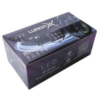 Boîtes en carton ondulé personnalisées pour l'impression, la fabrication et la vente en gros, emballage de livraison, boîte à lumière LED pour moto, boîte à brouillard avec logo