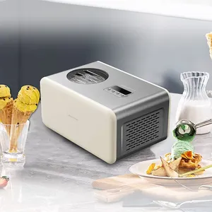 Mini Ice Cream Maker 1500ml Gelato cứng Ice Cream Maker Máy Đối với trang chủ