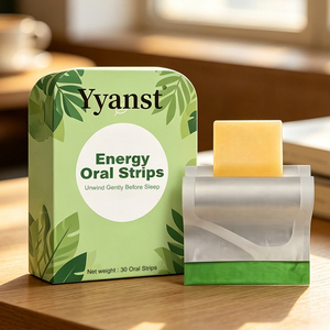 Yyanst Tiras Orales de Disolución Rápida, Película Oral Diaria Portátil, Suplemento Dietético Nocturno Suave para Adultos, 30 Tiras - Product Image 2