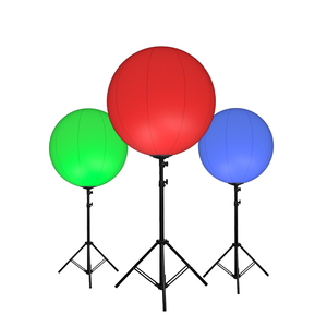 Tour d'éclairage gonflable télescopique sur trépied pour chantier, sécurité, mobile, LED, extérieur, camping - Product Image 1