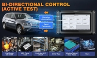 Práctico Lector de Códigos de Diagnóstico de 12V CC en Oferta, Equipo de Servicio Automotriz en Inglés con 3 Años de Garantía