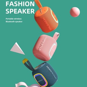Enceinte portable Bluetooth Hopestar P66 5W, étanche IPX6, éclairage intelligent RGB 360° °   <span class=keywords><strong>Radio</strong></span> FM à son surround <span class=keywords><strong>pour</strong></span> les voyages et la plage - Product Image 4
