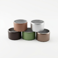 Boîtes à thé en aluminium, boîtes à thé colorées, boîtes à café, boîtes en aluminium de qualité alimentaire, étanches à l'humidité et aux fuites, respectueuses de l'environnement
