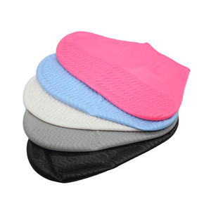 Commercio all'ingrosso in Silicone donna pioggia <span class=keywords><strong>stivali</strong></span> antiscivolo <span class=keywords><strong>copriscarpe</strong></span> galosce protezione impermeabile Lluvia Zapatos scarpe manica - Product Image 6