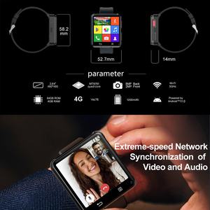 Đồng hồ thông minh 4G có thẻ Sim HD Camera Kép Điều hướng GPS Wifi Bluetooth 5g 1200mAh hỗ trợ pin APK tải về tiktok Youtube - Product Image 3