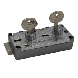 Double Key Safe Deposit <strong>Box</strong> <strong>Lock</strong> WTS01 - Product Image 2