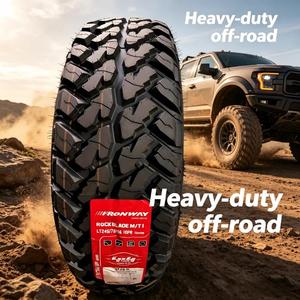 Neumáticos Todoterreno Radiales LT225/75R16 con Banda de Rodadura Profunda para Terrenos Difíciles 4x4 - Product Image 1