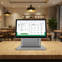 Terminal de point de vente tout-en-un avec écran tactile de 15,6 pouces, imprimante intégrée, scanner, système de caisse enregistreuse, utilisation en vente au détail, fabrication OEM