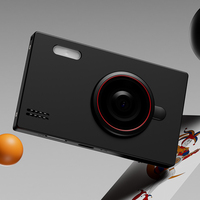 Cámara de Bolsillo Retro Mini de Última Generación, Cuerpo Metálico Delgado, Más de 20 Filtros, Grabación de Video 4K Full HD, 8MP, Autoenfoque, EIS, MicroSD, Gran Angular de 170°
