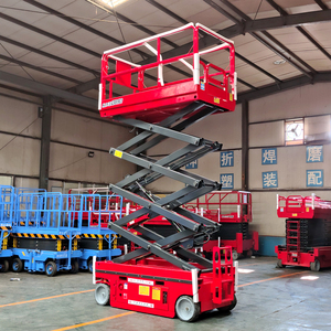 แพลตฟอร์มไฟฟ้าขับเคลื่อนด้วยตัวเองสำหรับงานที่สูง, แพลตฟอร์มงานบน<span class=keywords><strong>ที่</strong></span>สูง, แพลตฟอร์มยกแบบมีคนควบคุม, ลิฟท์กรรไกรไฮดรอลิก - Product Image 1