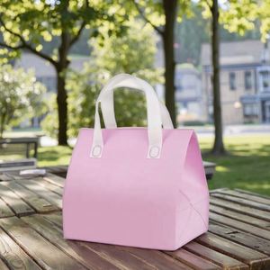 Non-Woven Waterproof Insulated Cooler Bag with Aluminum Film and Zipper Closure for Fresh Food Takeaway - Product Image 4
