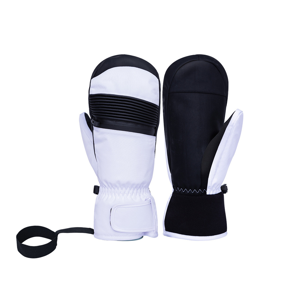 Gants D'hiver Tactiles Pouce Et Index - Coupe-vent, Antidérapants - Pour Hommes Et Femmes - Ski, Vélo, Quotidien